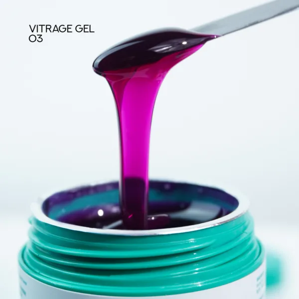 Siller - Vitrage Gel №03, 15 мл Напівпрозорий гель - Image 2