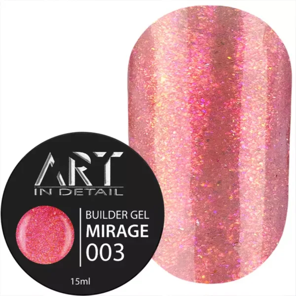 Моделюючий гель ART - Builder Gel 15 ml, MIRAGE No. 003