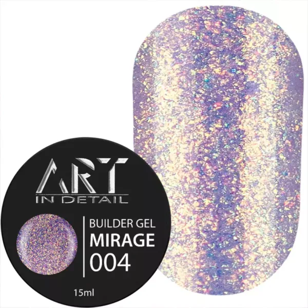 Моделюючий гель ART - Builder Gel 15 ml, MIRAGE No. 004,