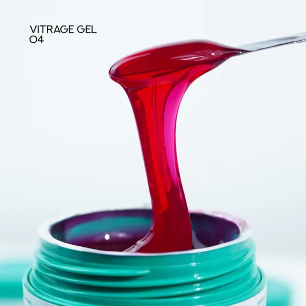 Siller - Vitrage Gel №04, 15 мл Напівпрозорий гель - Image 2