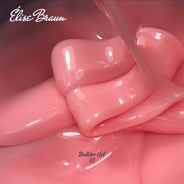 Elise Braun - Builder Gel 30 ml peach No, 05 - בילדר ג'ל 30 מל צבע אפרסק - מס, 05 - Image 2
