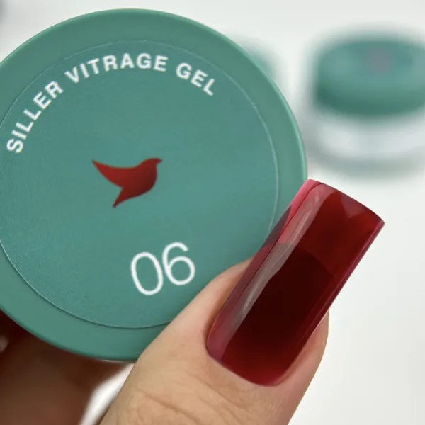 Siller - Vitrage Gel №06, 15 мл Напівпрозорий гель - Image 3
