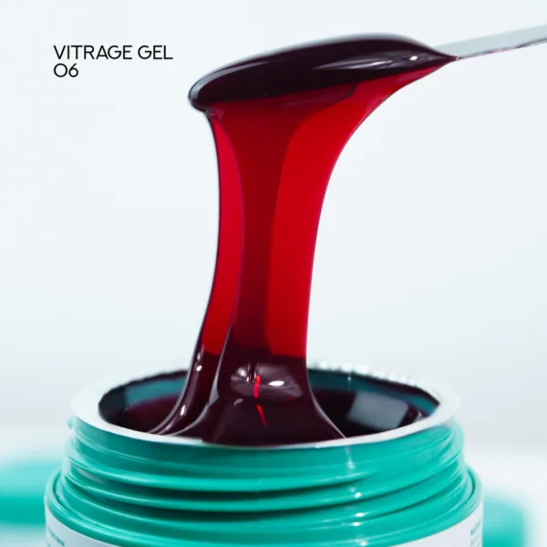 Siller - Vitrage Gel №06, 15 мл Напівпрозорий гель - Image 2