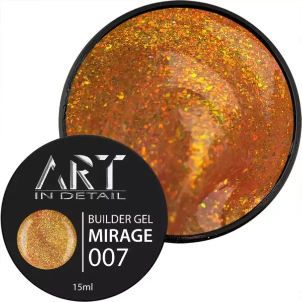 Гель моделюючий ART - Builder Gel 15 ml, MIRAGE No. 007 - Image 2