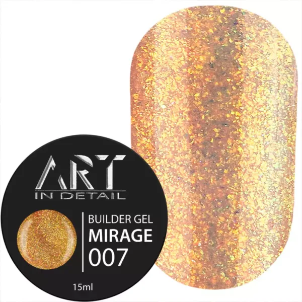 Гель моделюючий ART - Builder Gel 15 ml, MIRAGE No. 007