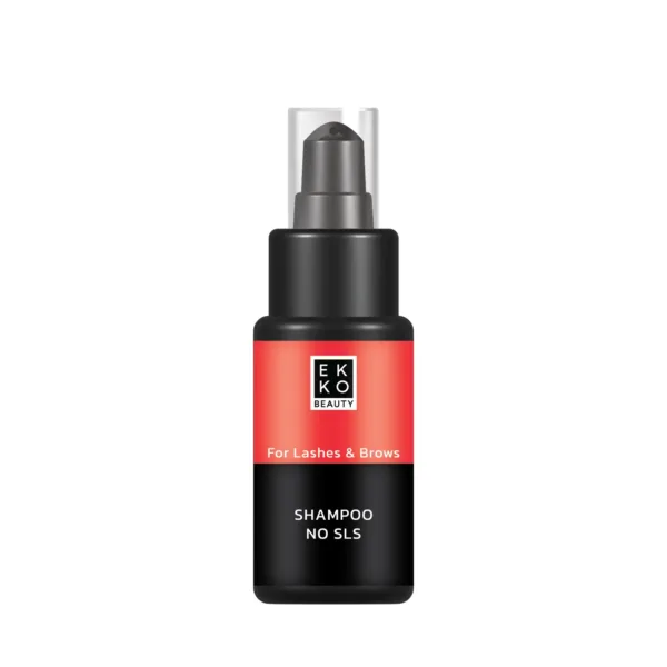 Ekko Beauty - Eyebrow and eyelash shampoo Shampoo No SLS 50ml - שמפו לגבות וריסים שמפו ללא SLS 50 מ"ל