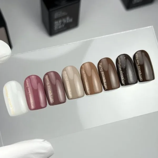 NAILSOFTHEDAY - Let's special Mocha Mousse — warm caramel-beige гель–лак для нігтів, що перекриває в один шар, 10 мл - Image 4