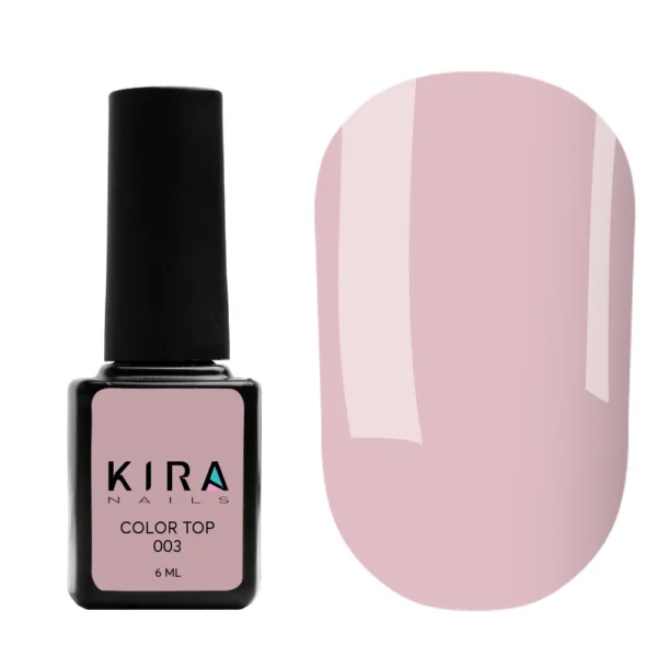 Kira - Color Top no stiki, 6 ml,  No - 003, - טופ צבעים 6 מל - מס, 003