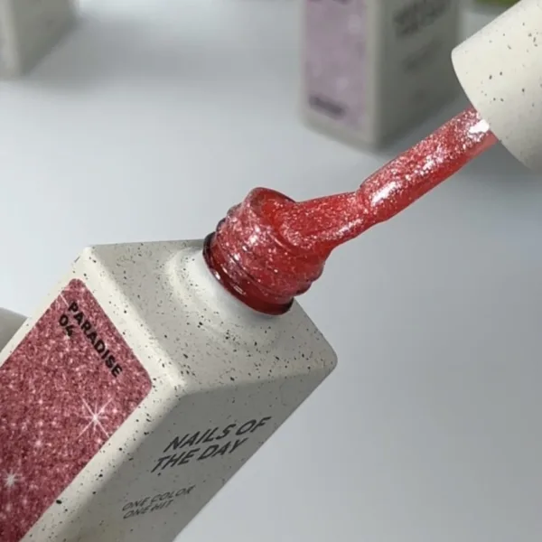 NAILSOFTHEDAY - гель–лак, 10 ml - Paradise No, 04 - Image 3