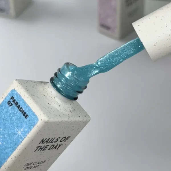 NAILSOFTHEDAY - гель–лак, 10 ml - Paradise No, 07 - Image 3