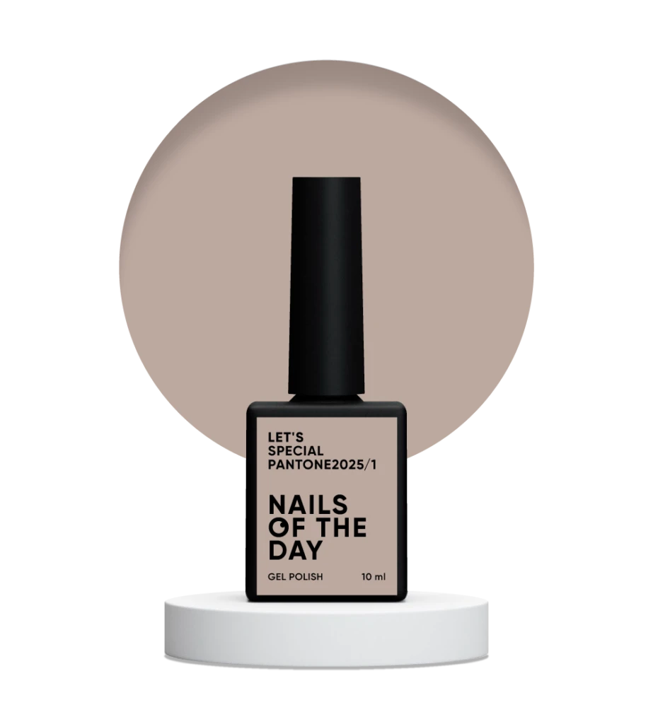 NAILSOFTHEDAY - гель–лак Let's special gel polish, 10 ml,  Pantone 2025 No, 01