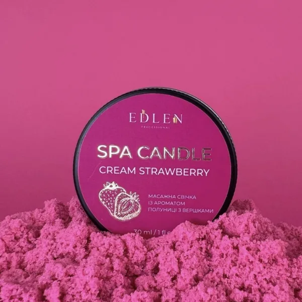 Edlen Spa-свічка Edlen CREAM STRAWBERRY - Image 3