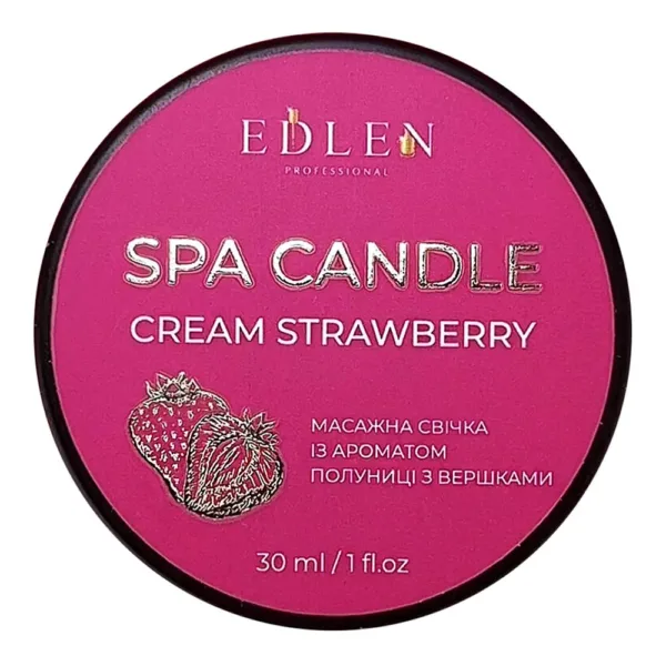 Edlen Spa-свічка Edlen CREAM STRAWBERRY