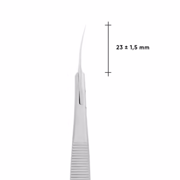 STALEKS - TWEEZERS PRO EXPERT 90 TYPE 1 SE-90 1 - מספריים לעיצוב גבות - Image 2