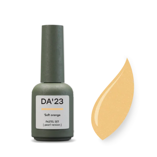 DA'23 - Гель-лак 'Soft orange [nizhno-pomaranchevyy], 8 ml