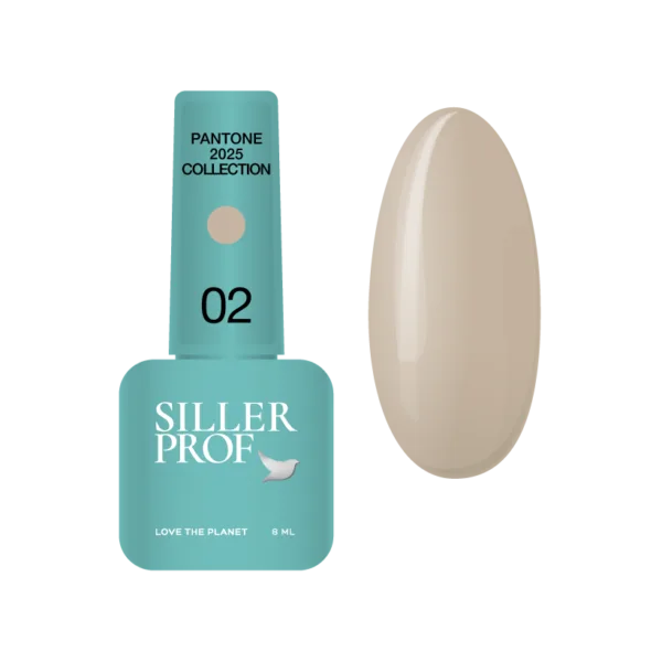 Siller - Гель-лак Siller Pantone №02, 8 мл