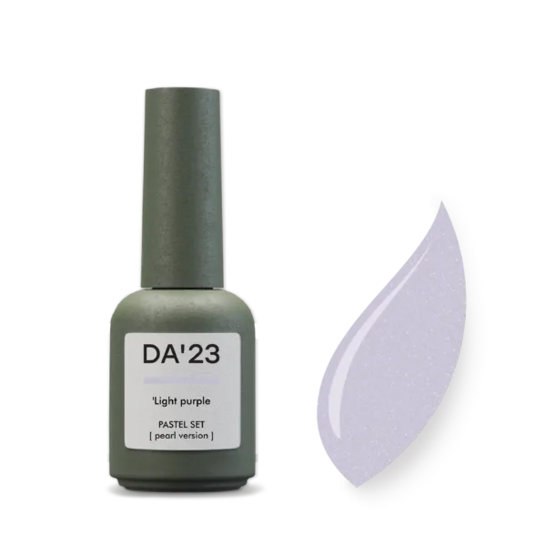 DA'23 - Гель-лак 'Light purple [svitlo purpurovyy], 8 ml