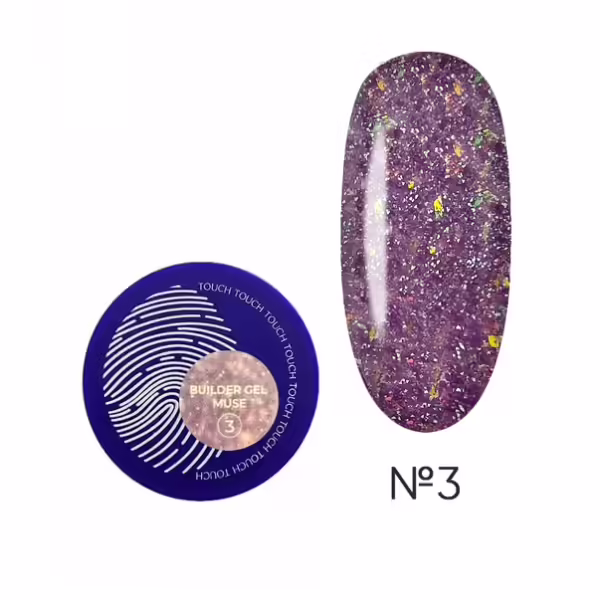 Touch - Білдер гель builder gel Muse, 15 ml 03