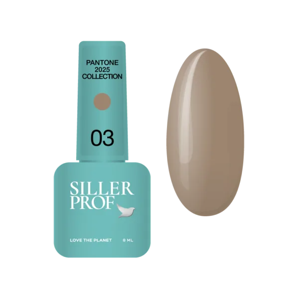 Siller - Гель-лак Siller Pantone №03, 8 мл
