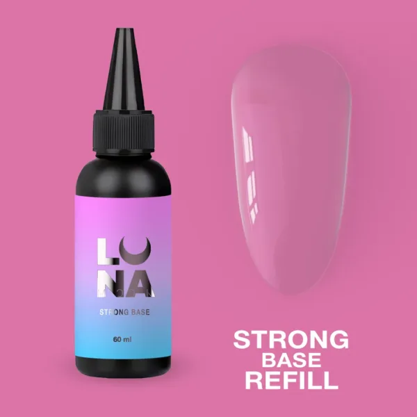 LUNA MOON - База для гель-лаку укріплююча Strong Base Refill 60ml