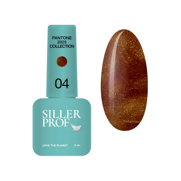 Siller - Гель-лак Siller Pantone №04, 8 мл