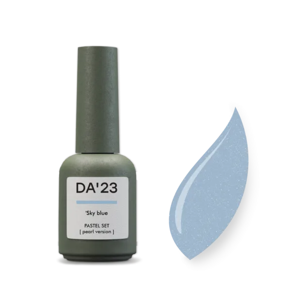 DA'23 - Гель-лак 'Sky blue [ nebesno-blakytnyy ], 8 ml