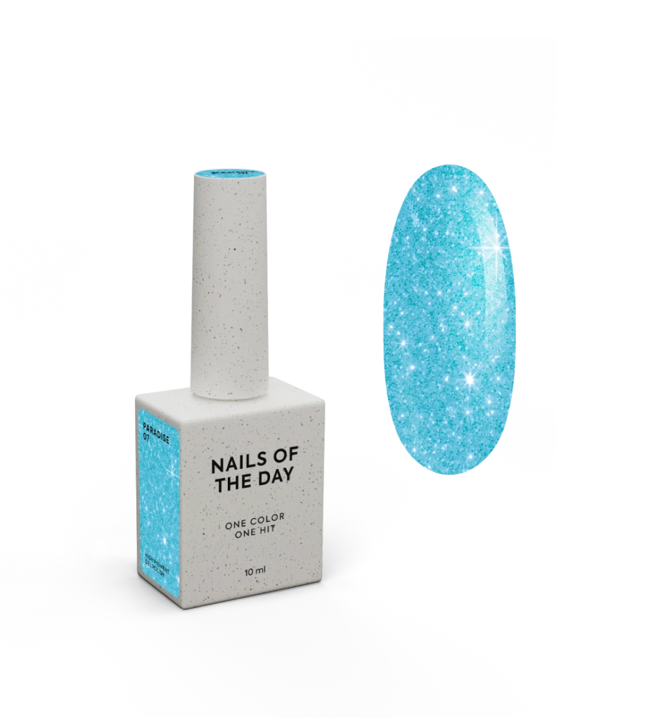 NAILSOFTHEDAY - гель–лак, 10 ml - Paradise No, 07