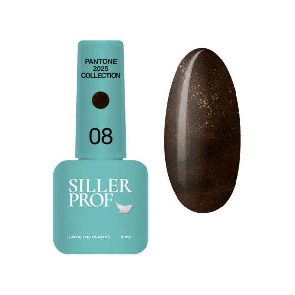 Siller - Гель-лак Siller Pantone №08, 8 мл