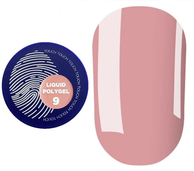Touch - Рідкий полігель Liquid Polygel 15 ml 09