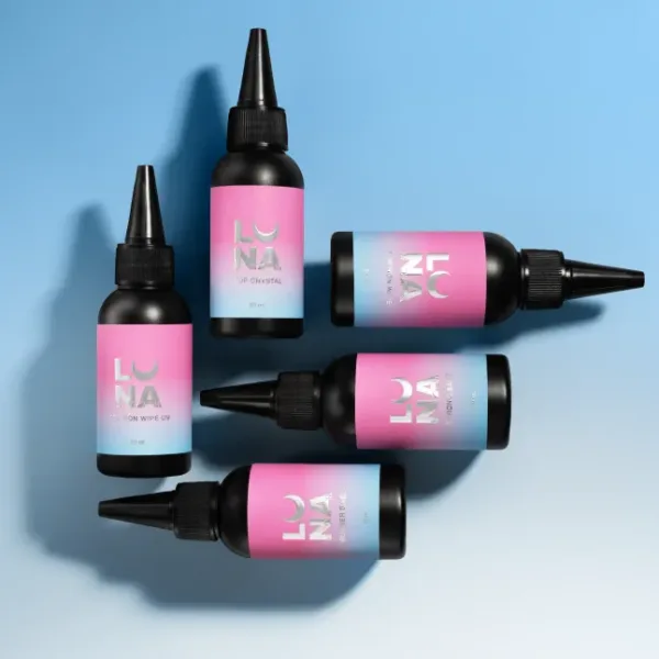 LUNA MOON - Топ для гель-лаку без липкого шару Top Non Wipe Refill 60ml - Image 2