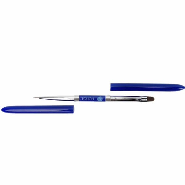 Touch - double-sided brush - מברשת דו צדדית לעיצוב וג'ל