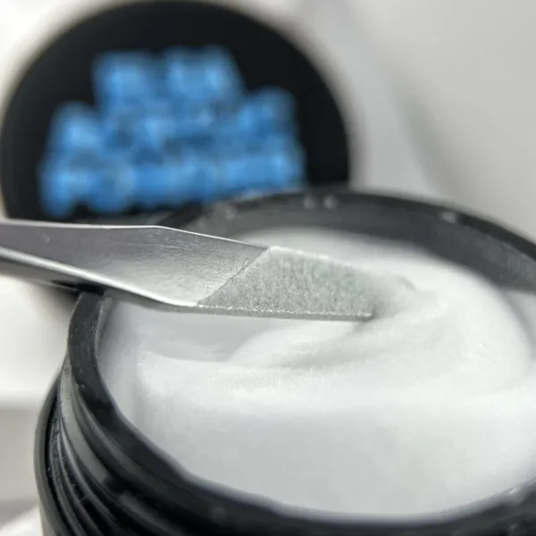 NAILSOFTHEDAY - ELSA Acrylic powder clear transparent acrylic powder, 10 g - אבקה אקרילית שקופה אלזה 10 גרם - Image 2