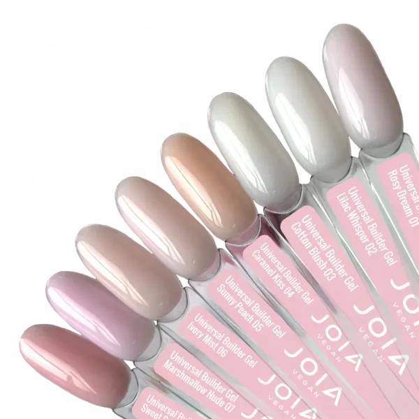 JOIA vegan - universal modeling gel 15 ml - Sunny peach, 05 Універсальний моделюючий гель - Image 2