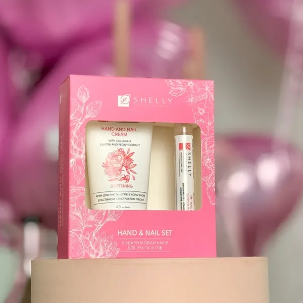 Shelly - Hand and Nail Set Gift Set - קרם ידיים ושמן ציפורניים עם ויטמין E - Image 9