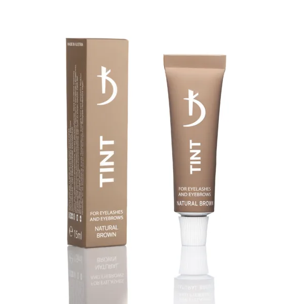 Kodi - Eyebrow and eyelash dye Tint Natural brown, 15 ml - צבע לריסים וגבות 15 מל - חום טבעי