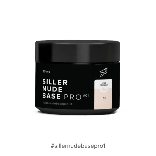 Siller - Nude Base Pro №1 – камуфлююча кольорова база, 30мл