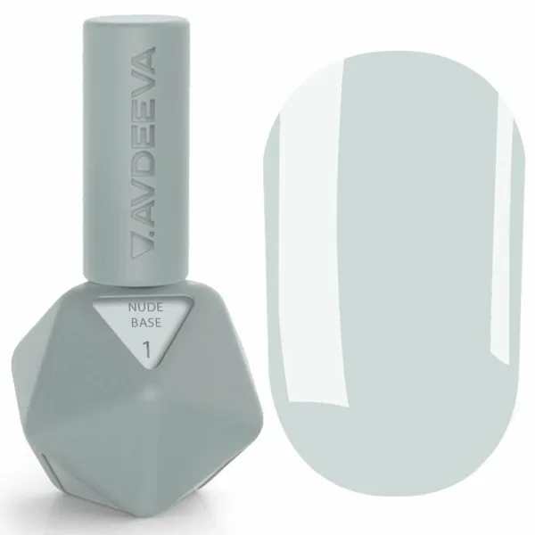 Камуфлююча база для нігтів Victoria Avdeeva NUDE BASE 1 – МОЛОЧНА 12ml