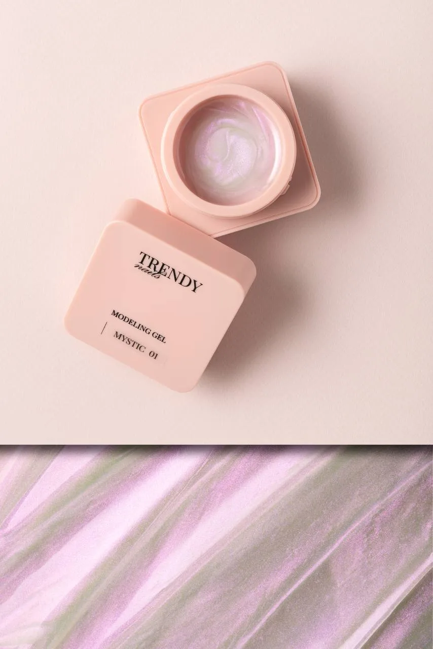 Trendy - Modeling gel 15 ml - Mystic  No, 01 - בילדר ג'ל 15 מל מיסטי מס, 01