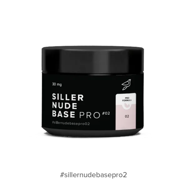 Siller - Nude Base Pro №2 – камуфлююча кольорова база, 30мл