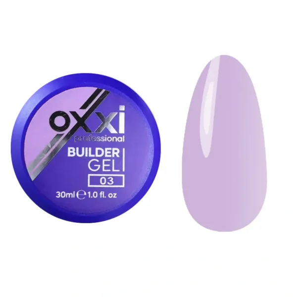 Моделюючий гель Builder Gel Oxxi Professional, 3, 30мл