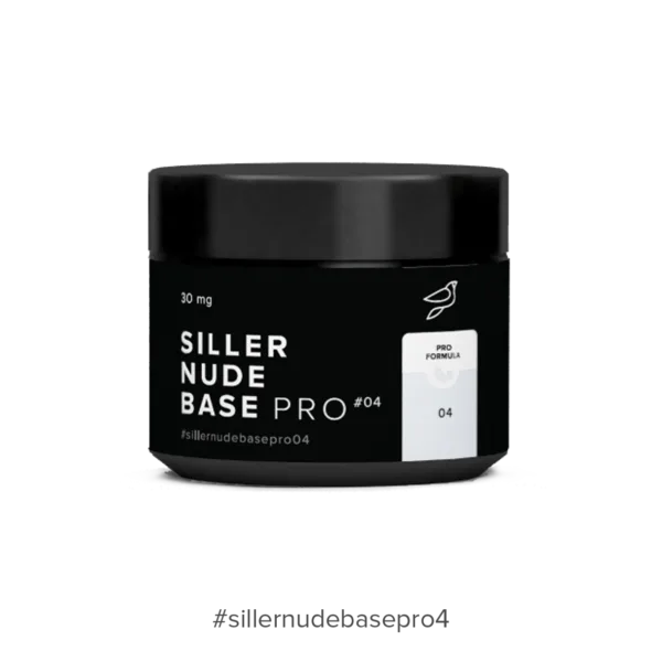 Siller - Nude Base Pro №4 – камуфлююча кольорова база, 30мл