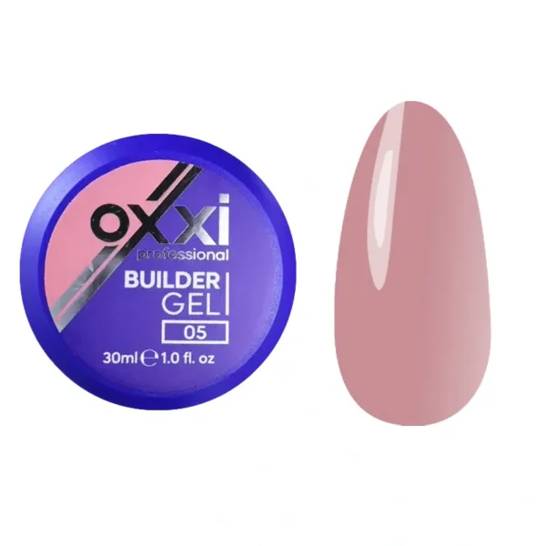 Моделюючий гель Builder Gel Oxxi Professional, 5, 30мл
