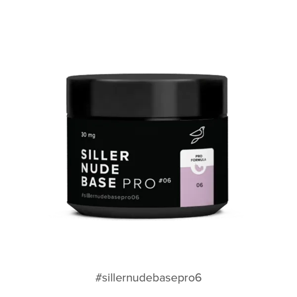 Siller - Nude Base Pro №6 – камуфлююча кольорова база, 30мл
