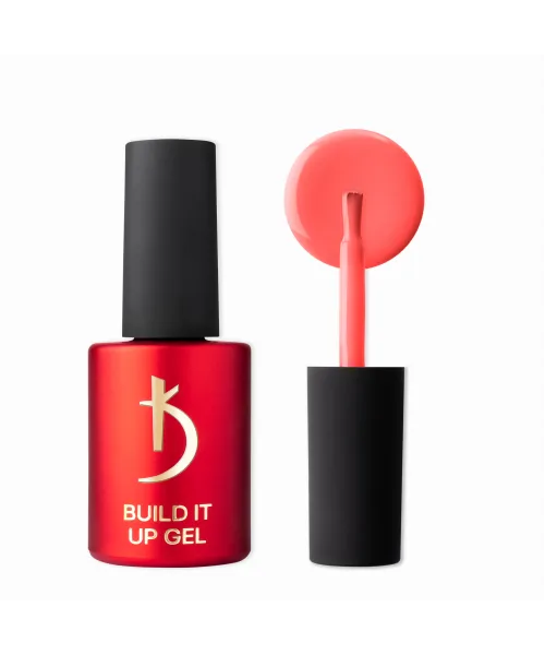 kodi - BUILD IT UP GEL “Coral Pink” MODELING GEL, 15ML.- ג'ל בנייה "ורוד קורל" 15 מל