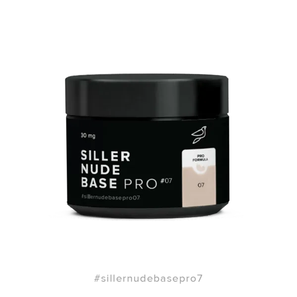 Siller - Nude Base Pro №7 – камуфлююча кольорова база, 30мл