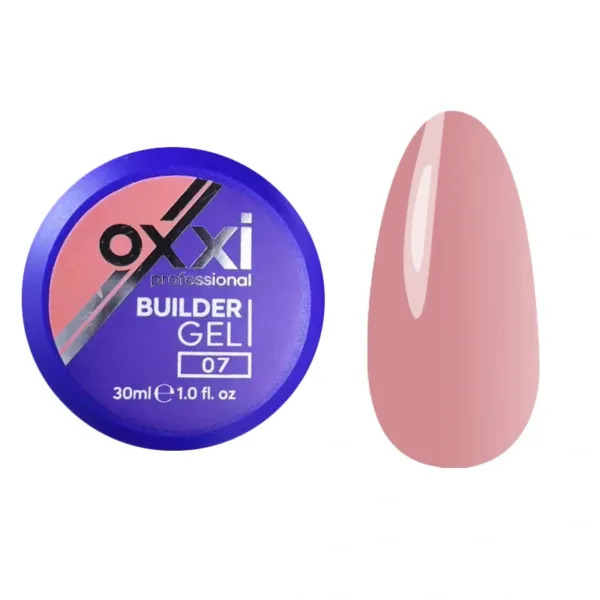Моделюючий гель Builder Gel Oxxi Professional, 7, 30мл
