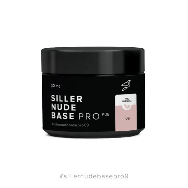 Siller - Nude Base Pro №9 – камуфлююча кольорова база, 30мл