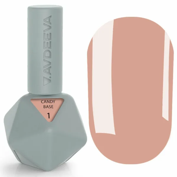 CANDY BASE 1 Victoria Avdeeva – Камуфлююча база карамельно-персикова 12ml