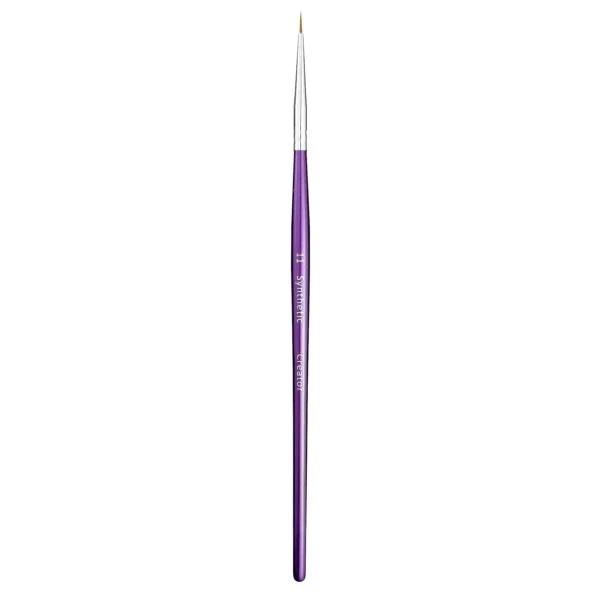 Creator - Brush #11 Synthetic, thin - מברשת מס' 11 סינתטית, דקה - Image 2