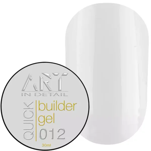 Гель моделюючий ART - QUICK Builder Gel 30 ML, French White No, 012